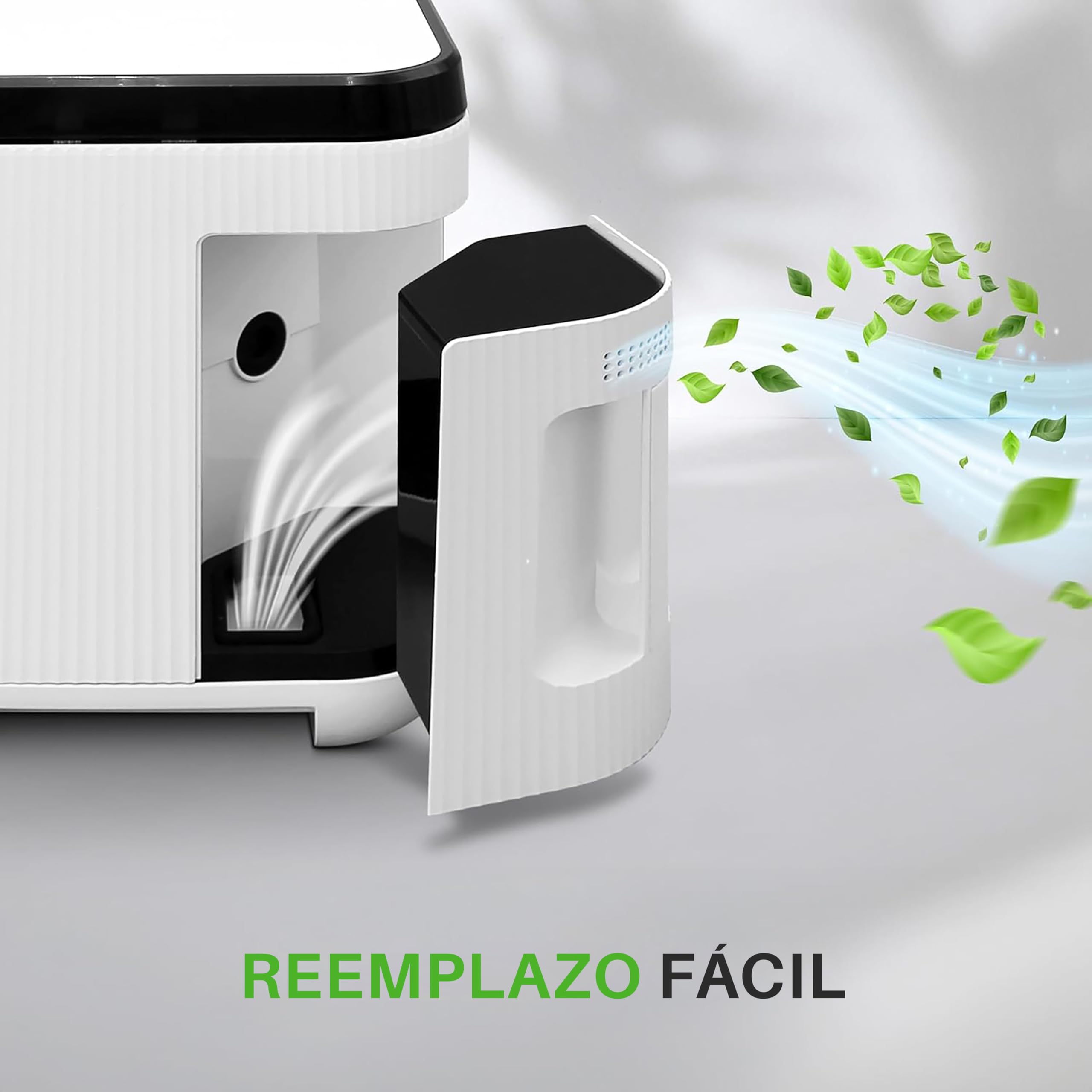 NutriChef Filtro de reemplazo para el compostador electrico, De facil instalacion