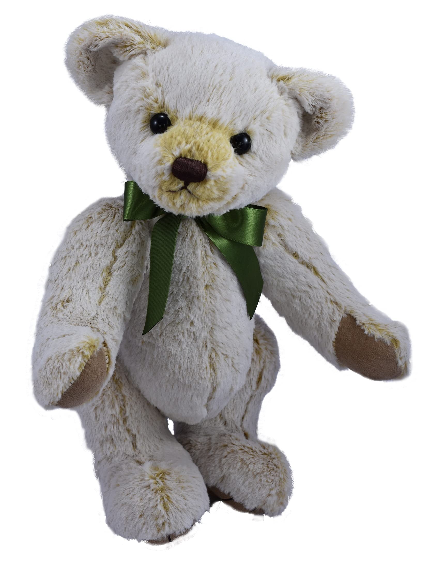 CLEMENS Soft plush teddy bear Nomi 35 cm, soft and cuddly, made in Germany, 5-way textured, washable and easy to clean