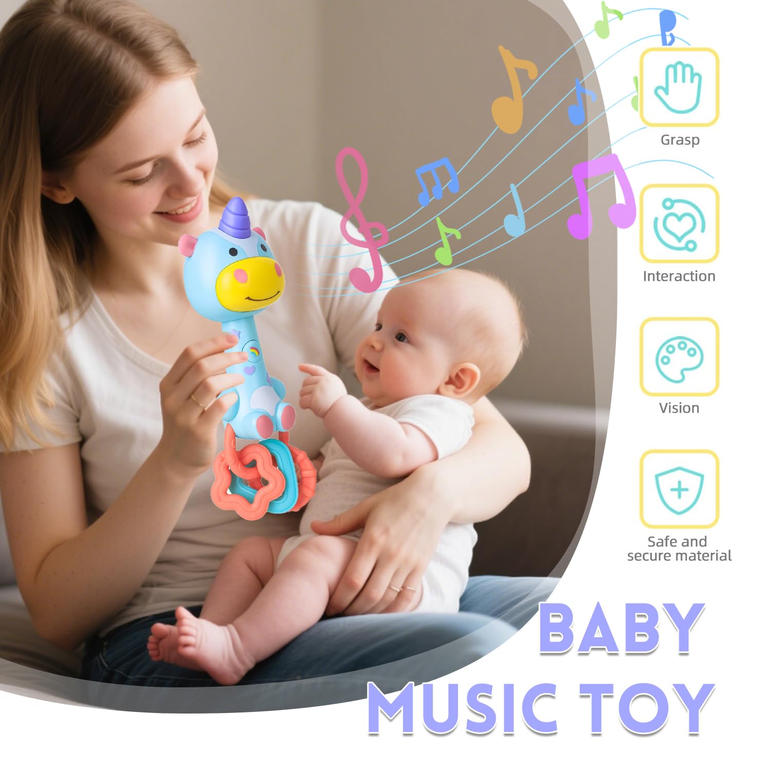 Baby Music Toy 6 to 12 Months - Image 2