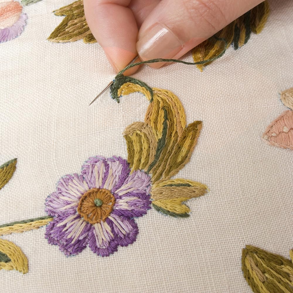 Livre De Points De Broderie à Faire Soi-Même - Tissu Lin, 86 Ou 108 Points Différents - Kit Débutant Et Voyage
