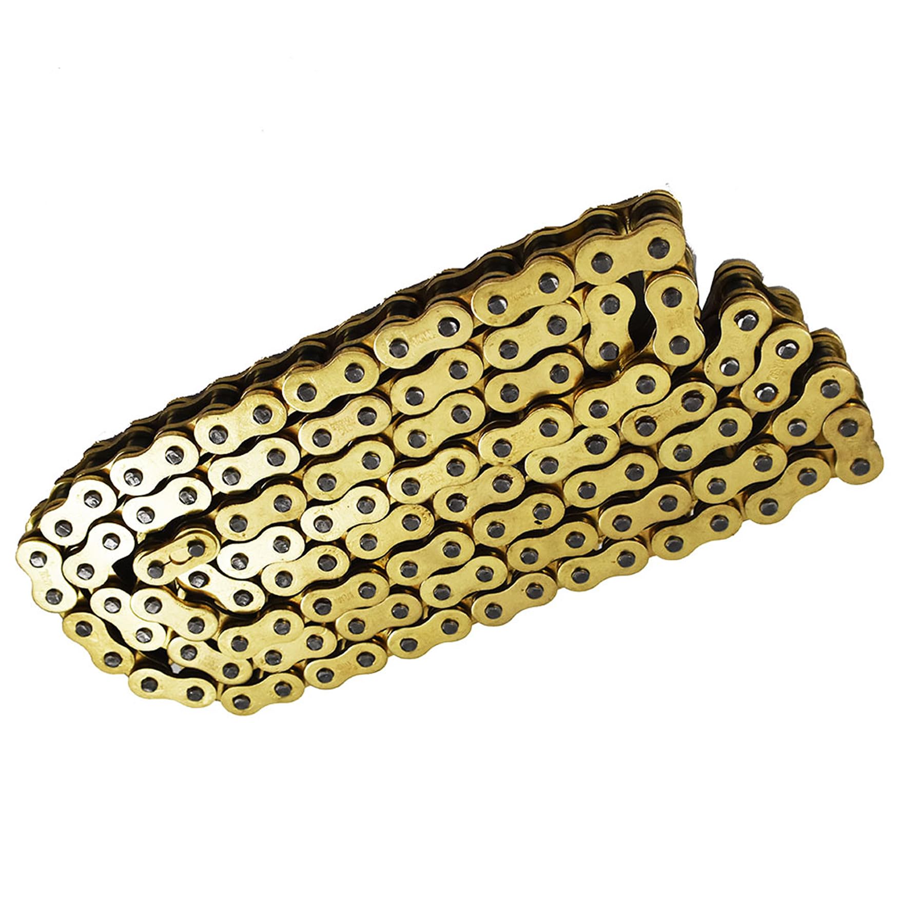 525 120 O-Ring Drive Chain Gold Color 525-120 Motorcycle 525 Pitch 120 Links