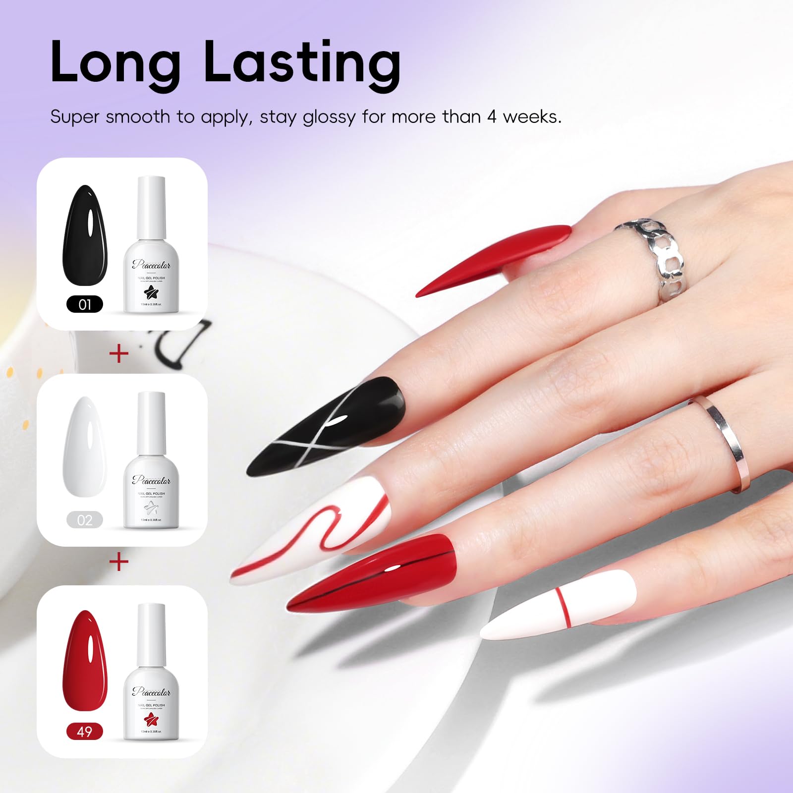 PEACECOLOR Kit Ongle Acrylique Complet En Gel Avec Ponceuse Pour Ongles, 11 Couleurs Poudre Acrylique, 3 Couleurs de Vernis à Ongles Gel et Outils Nail Art Pour Salon à Domicile