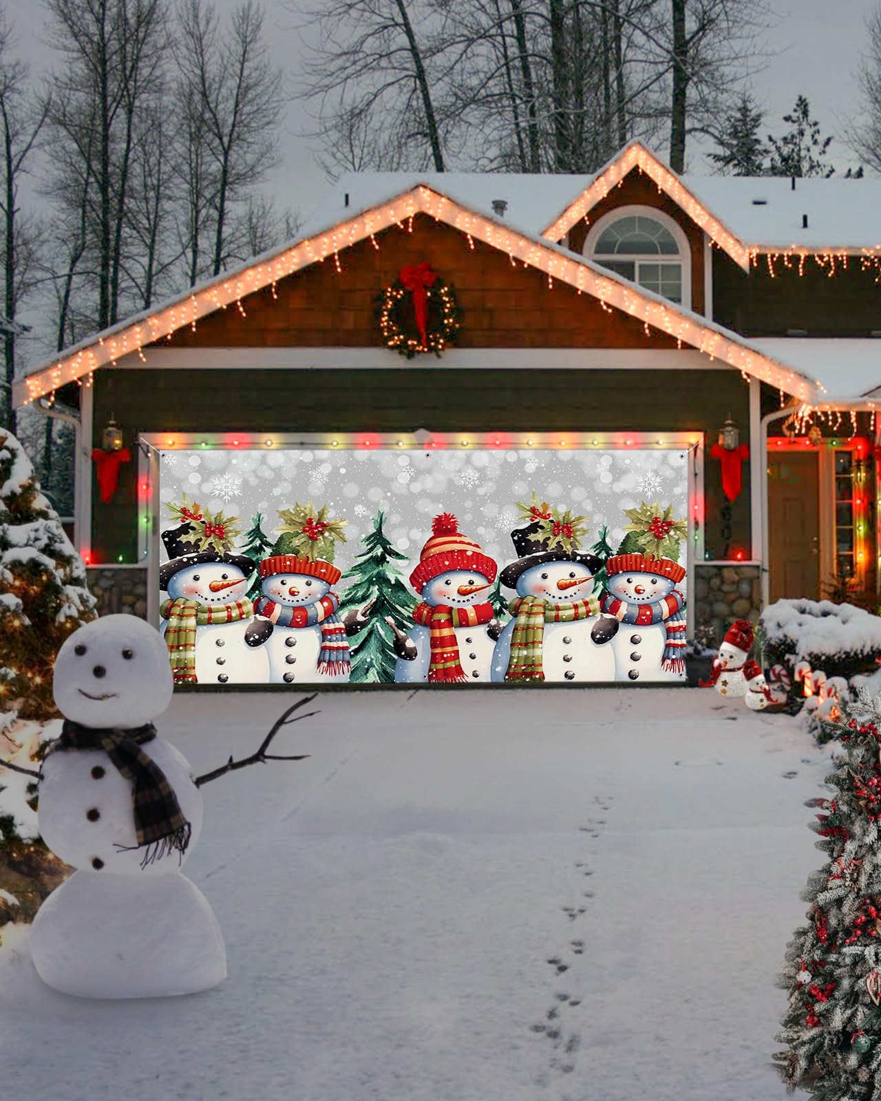 Ontwerp Van Kerstbanner En De Kerstman Met Rendieren En De Hand Zwaaien Sneeuwpop Staan Feestvieren Het Kerstfeest Koud Weer Image165693913 Ontwerp Van Kerstbanner En De Kerstman Met Rendieren En De Hand Zwaaien Sneeuwpop Staan Feestvieren Het Kerstfeest Koud Weer Image165693913