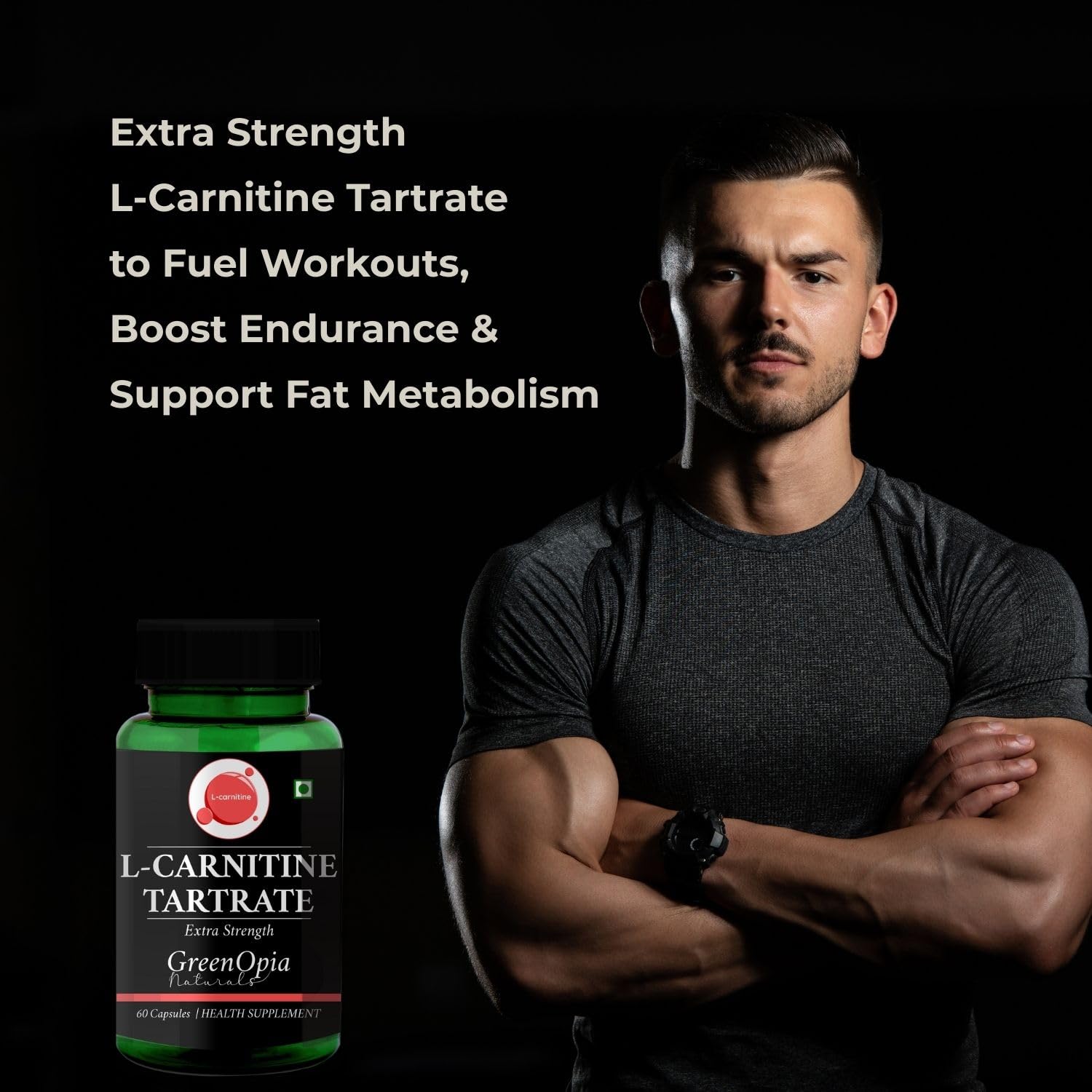 L Carnitine 1 +Lung Detox + Vitamin B12 Tablets Daily Health Pack |60 CAPSULES Health & Personal Care