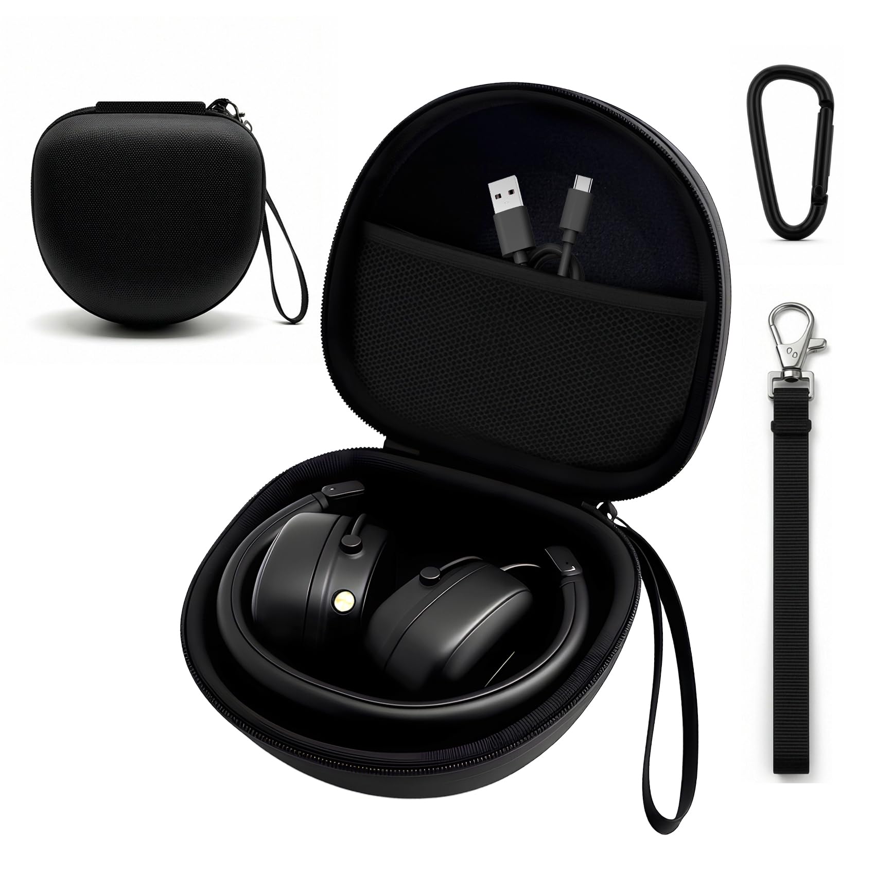Kopfhörer Tasche für Marshall Major V/IV,JBL Tune 660 BTNC,JBL Tune 520BT/720BT/730BT/770NC Foldable Headphone -Reisen Tragbares kopfhörer Case