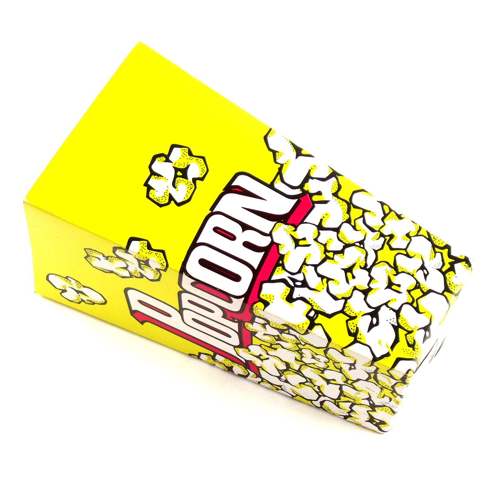 Meena Supplies Yellow Pack Of 10 Popcorn Boxes / Buckets
