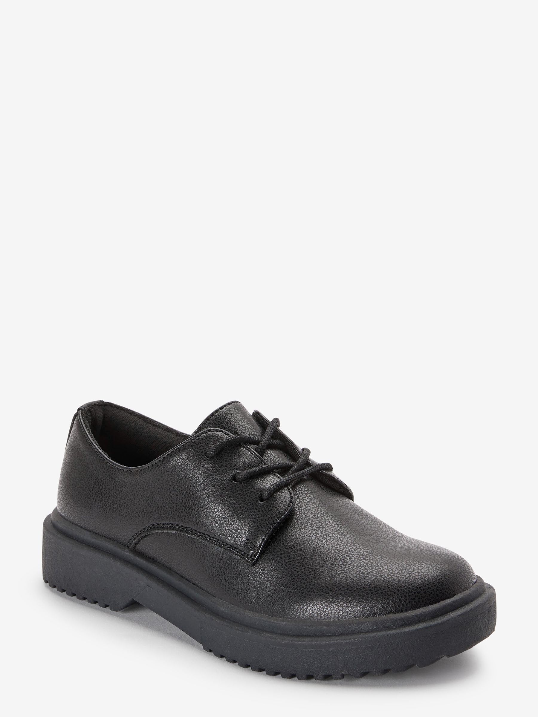 NEXT Ragazza Scarpe Stringate per la Scuola con Suola Spessa