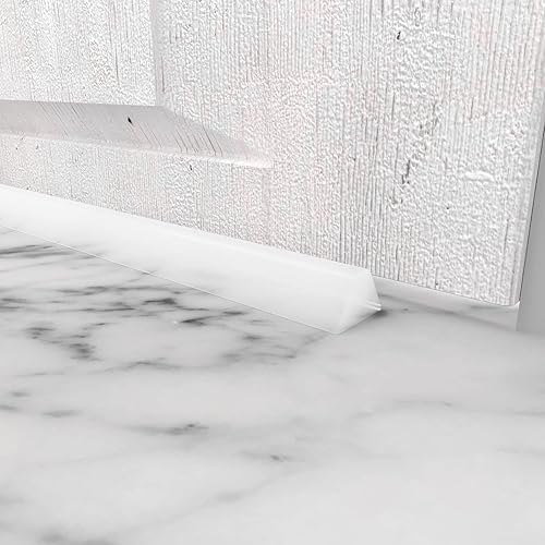 Miniatura 5 de Presa de agua plegable de ducha de 67 pulgadas, umbral de ducha, barrera de ducha, separación seca y húmeda, tapón de agua para cocina, umbral de