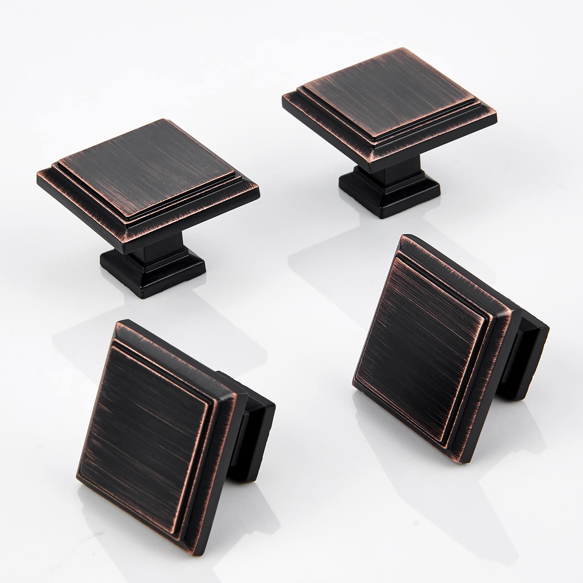 Oil Rubbed Bronze Cabinet Knobs - 10 Pack -3 Oil Rubbed Bronze Cabinet Knobs - 10 Pack -3