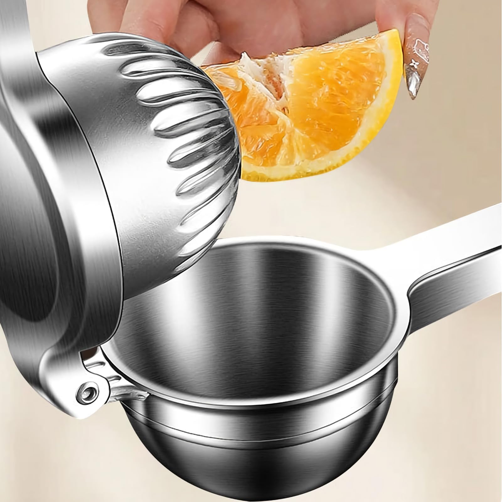 Prensa de limón, prensa de frutas, apta para todos los cítricos, para maximizar la frescura y el sabor, fácil de usar, apto para lavavajillas, para bar, cocina, restaurante (2)