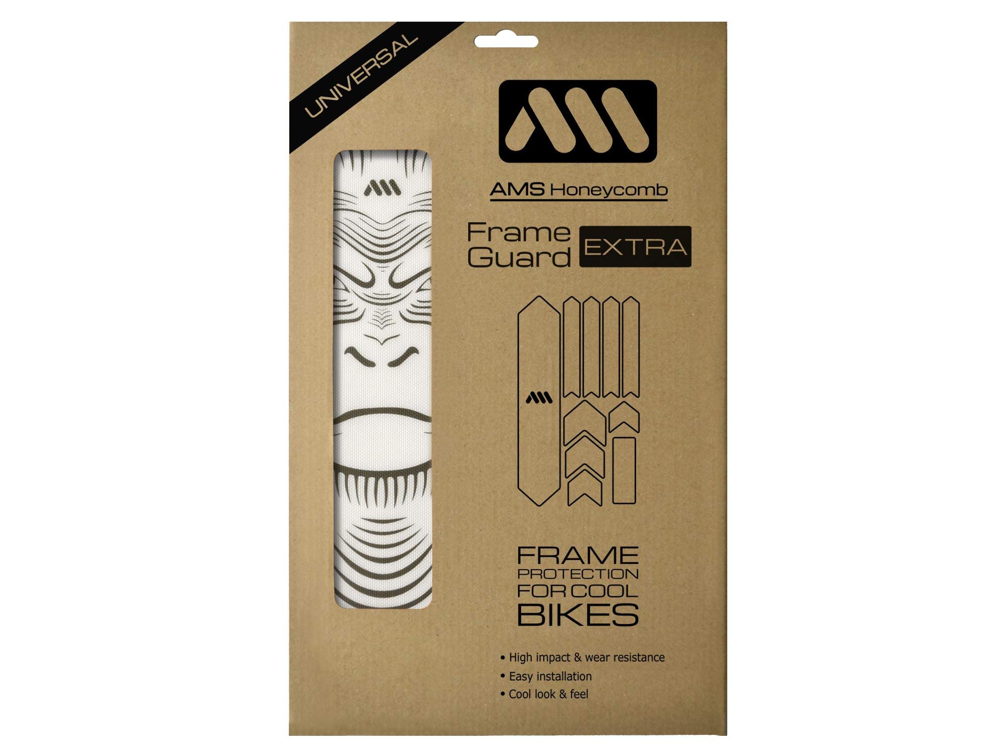 All Mountain StyleMTB Bike Frame Protector | Extra Model Bike Frame Protector with 10 Protectors | Protects Your Bike from Scratches and Bumps