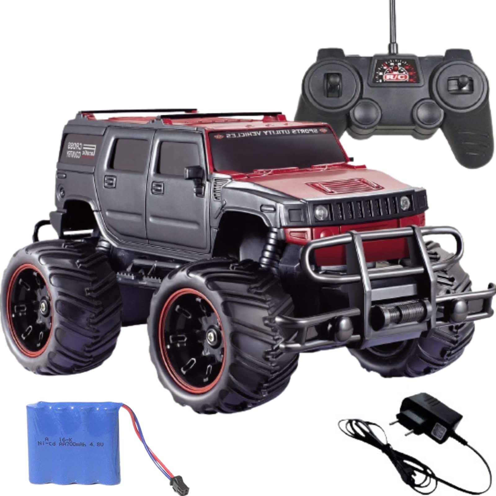 QueenZomy Off Road Mad Racer Remote Control Mud Racing Toy for Boys Age 4+ Years I Large Tire Car I Multi Colour (B09WLJ2F2H) Amazon Price History, Amazon Price Tracker