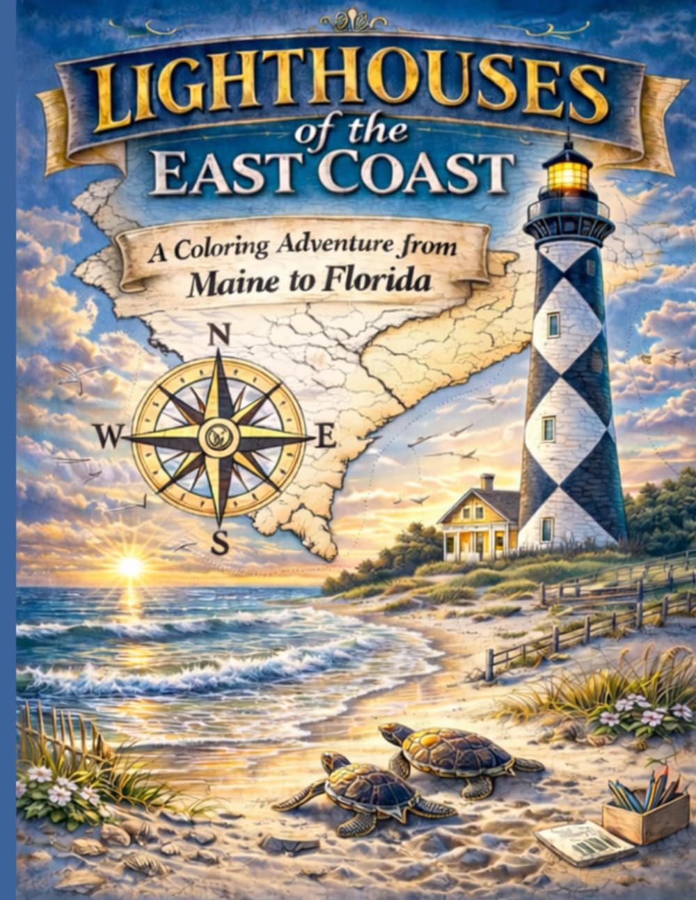 Lighthouses of the Eastern Sea Coast: An Adventure from Maine to Florida