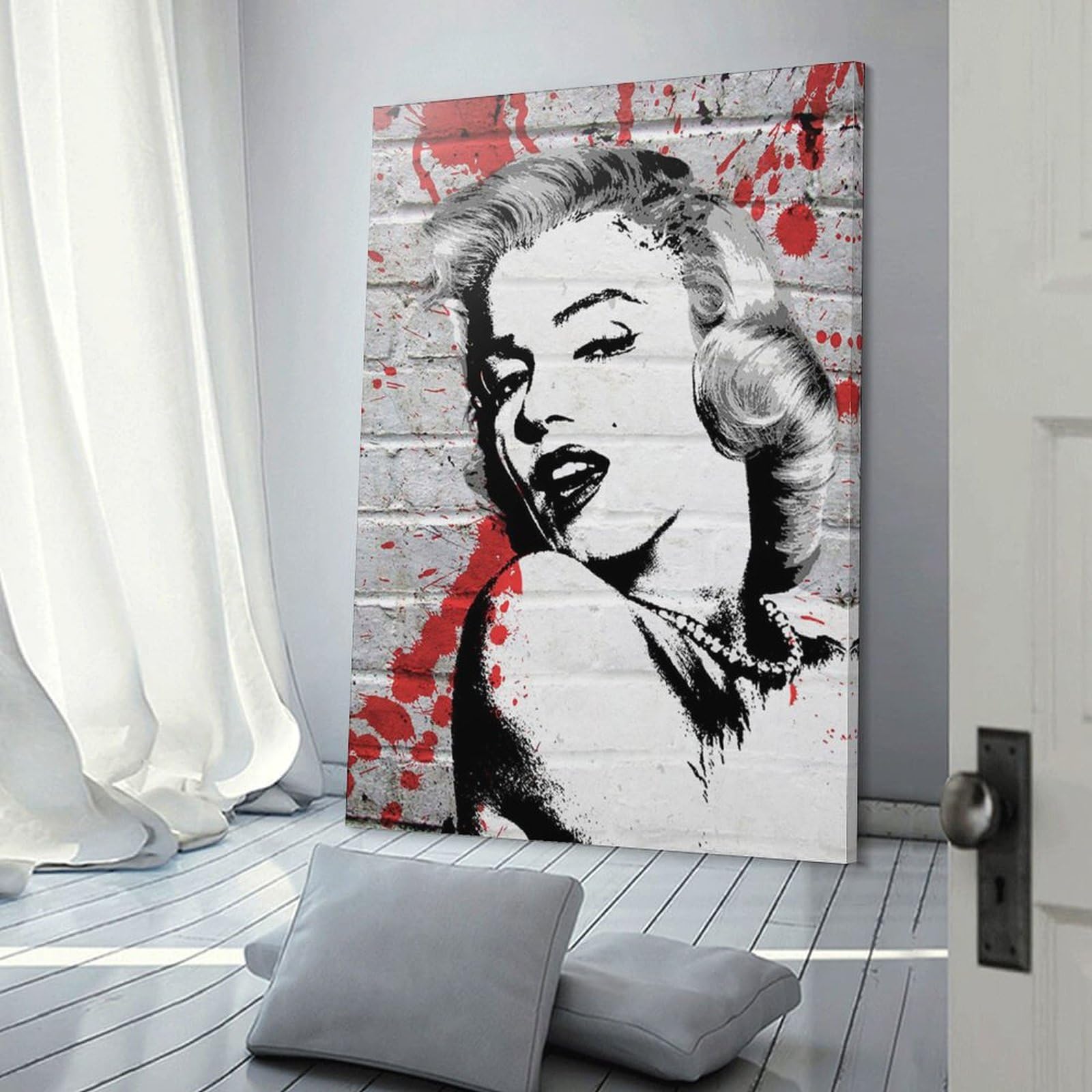 Amazon.co.jp: Banksy マリリンモンロー ポスター Marilyn Monroe