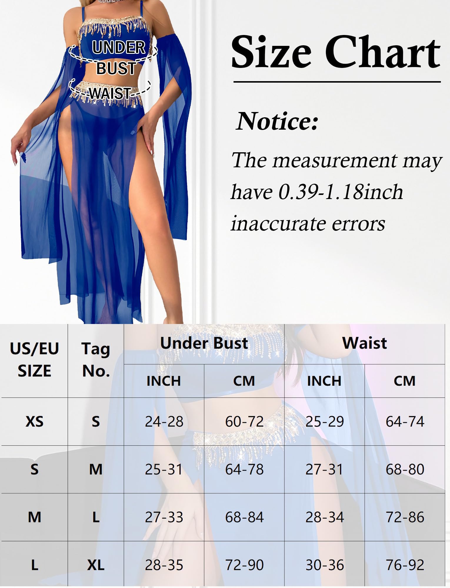 Costume de Danse Orientale pour Femmes Exotique Danseuse du Ventre Halloween Cosplay Robe Tops Tenue Festival Costumes de Danse Orientale