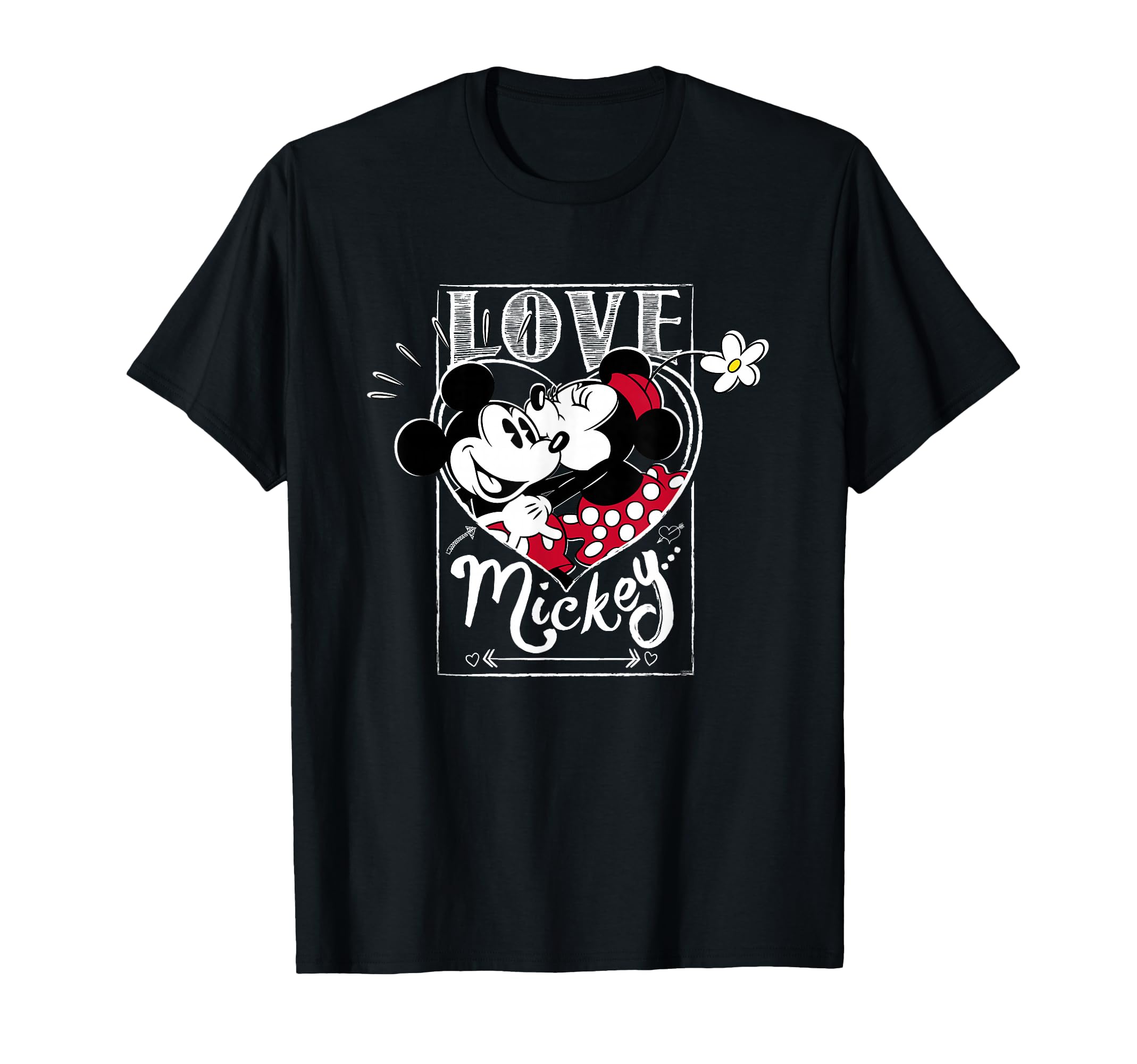 Disney Mickey & Minnie Mouse Love Mickey Valentine's Day T-Shirt