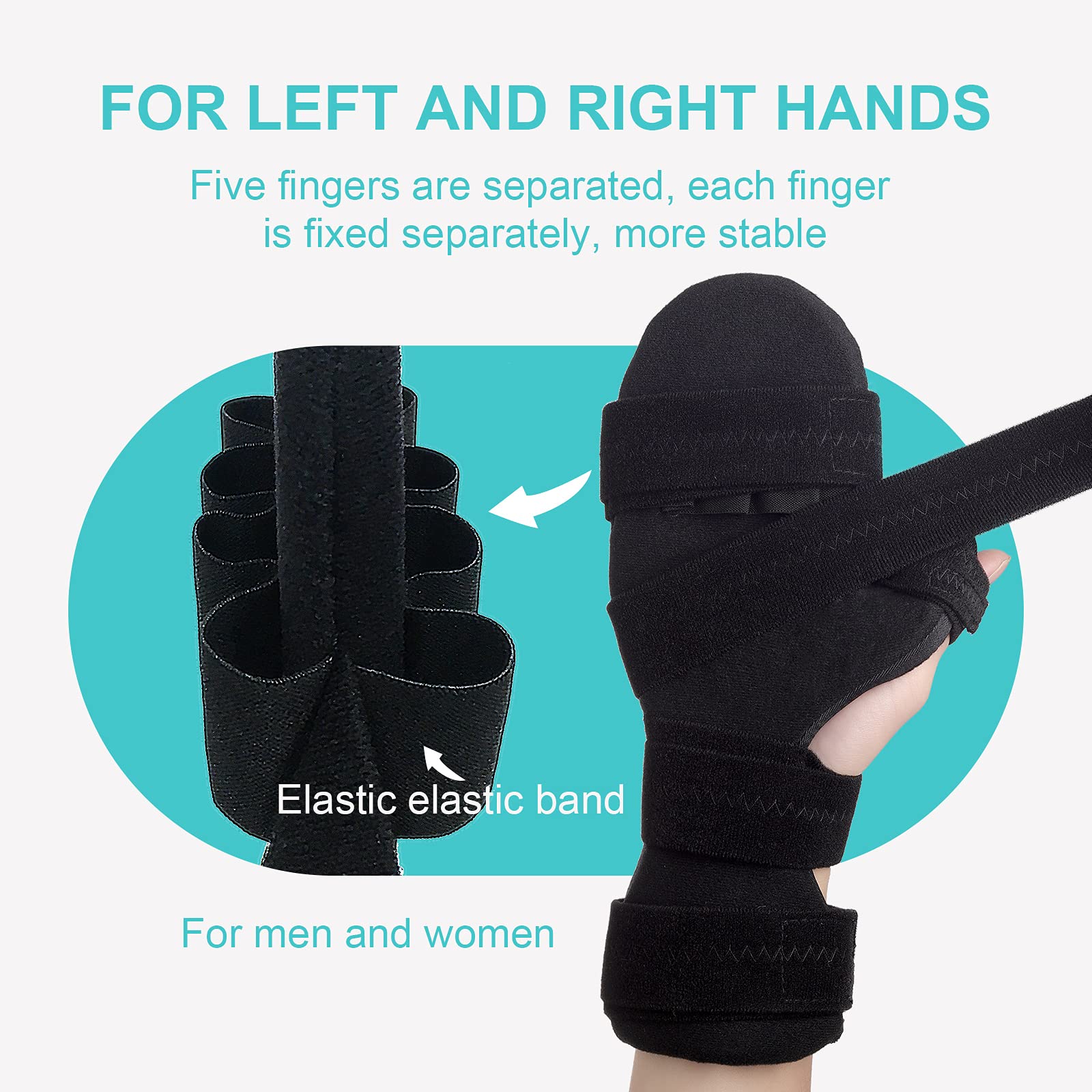 Stroke Resting Hand Splint by Sylong Carpal Tunnel Wrist Brace Night