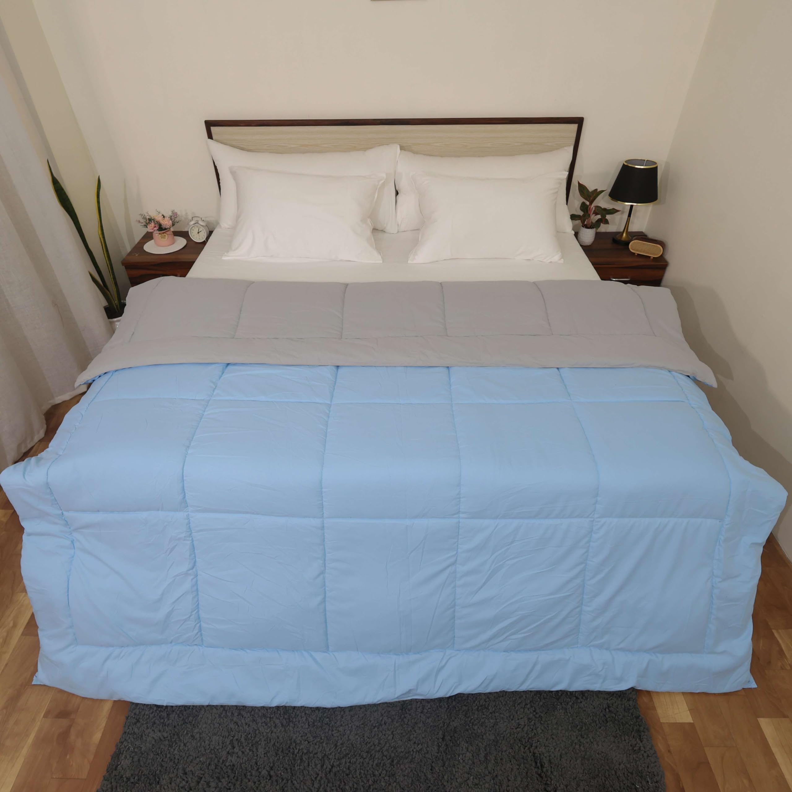 Sage Microfiber Winter Comforter - 400GSM -21