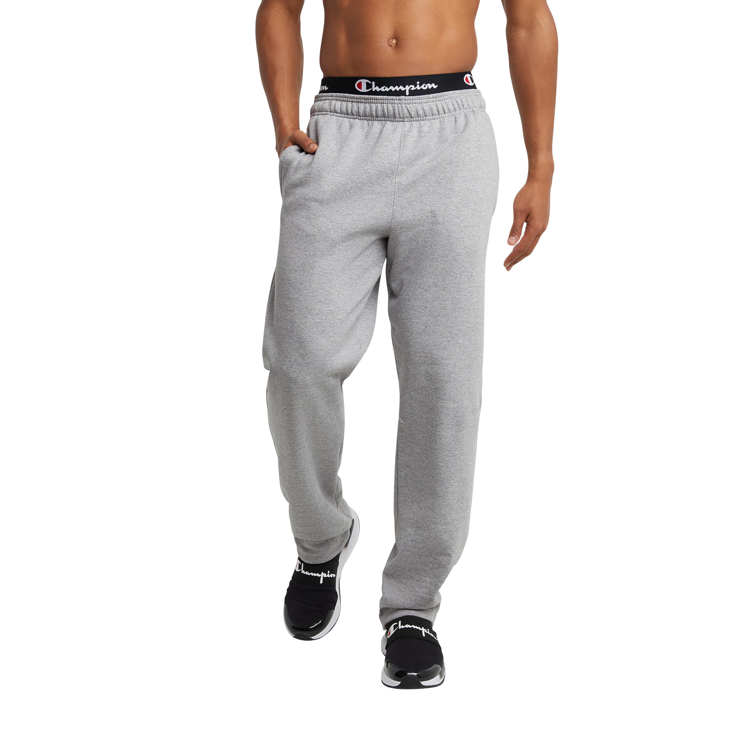 ChampionMen's Sweatpants, Powerblend, Fleece, Open-bottom Sweatpants (Reg. Or Big & Tall)