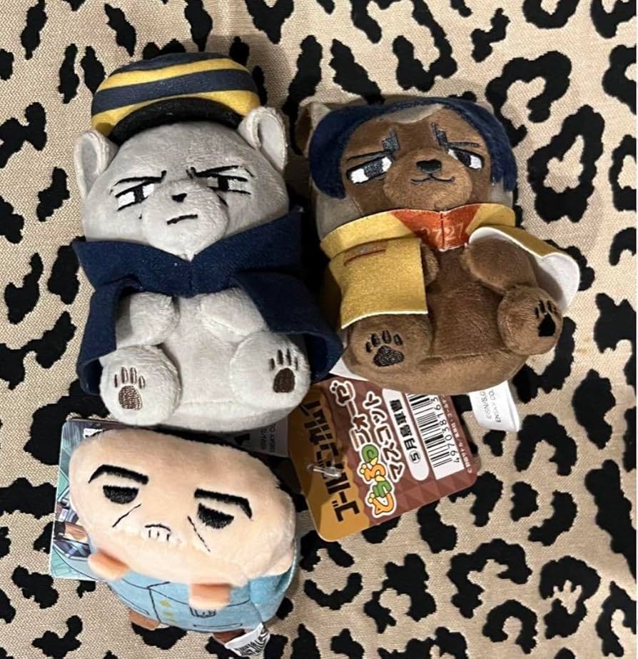 ゴールデンカムイ どうぶつフォーゼ ぬいぐるみ 月島基 鯉登音之進