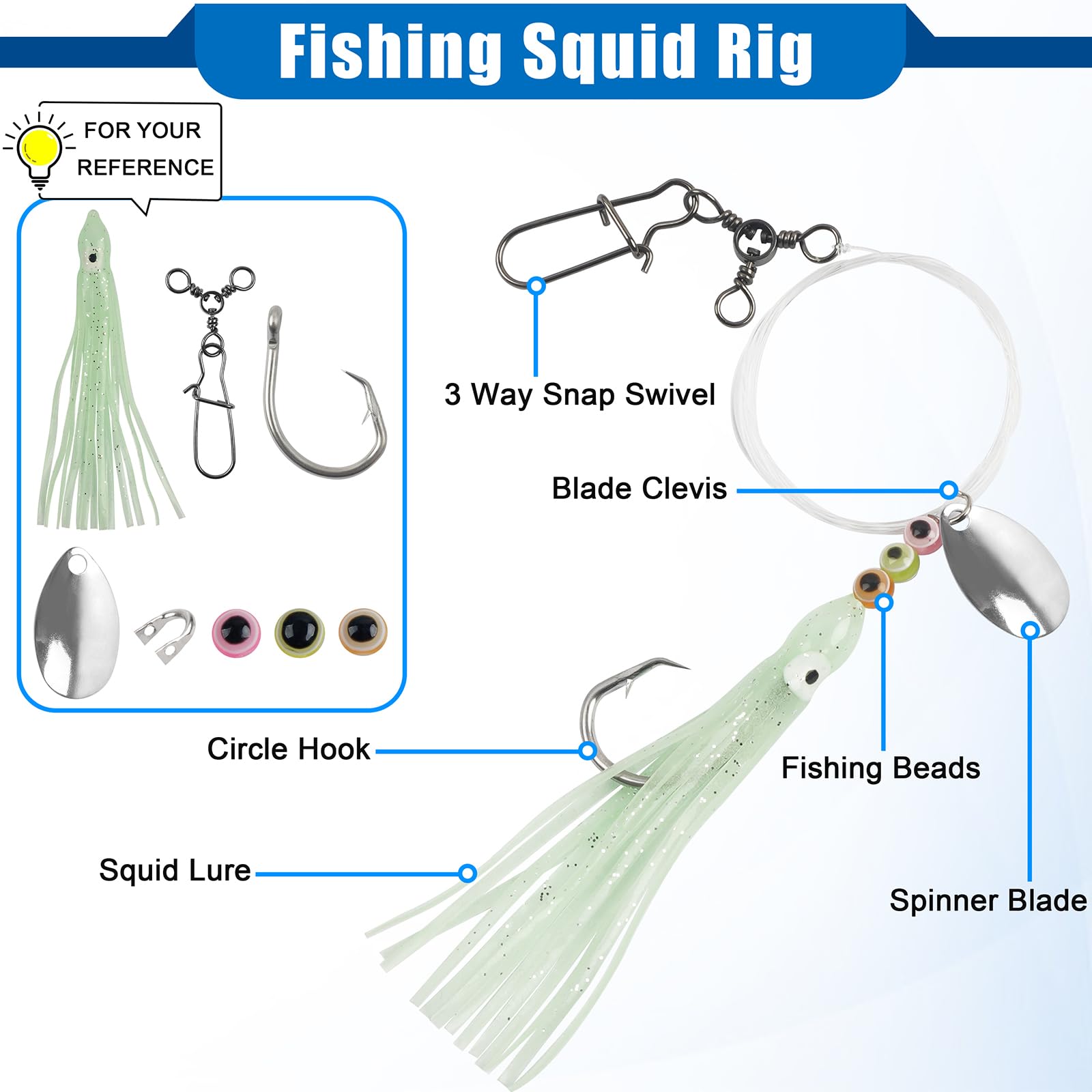 BEST FLUKE FLOUNDER B2 SQUID FISHING RIGS LURES GAMAKATSU SEA