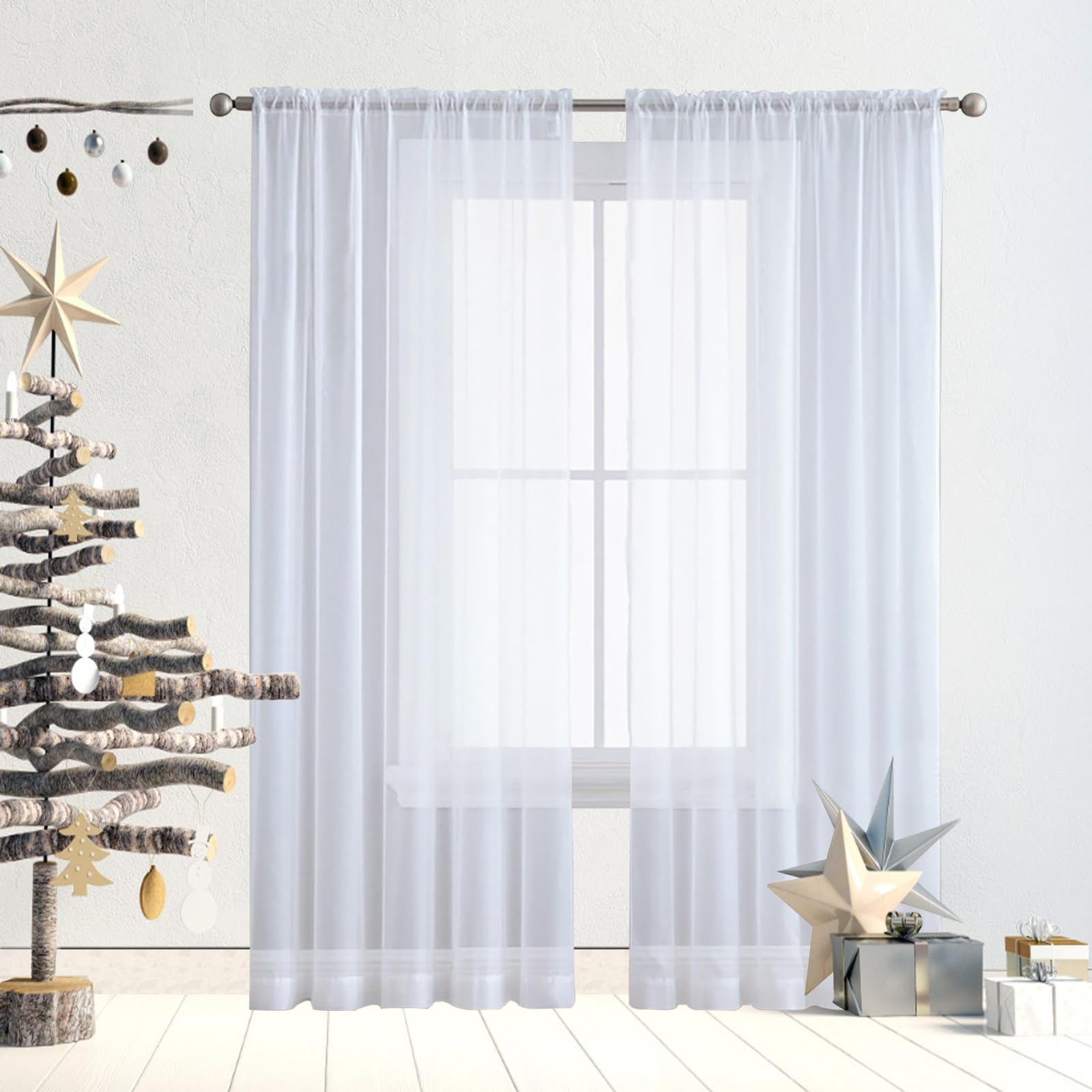 Rideaux occultants pour chambre et salon moderne créant un cocon anti froid