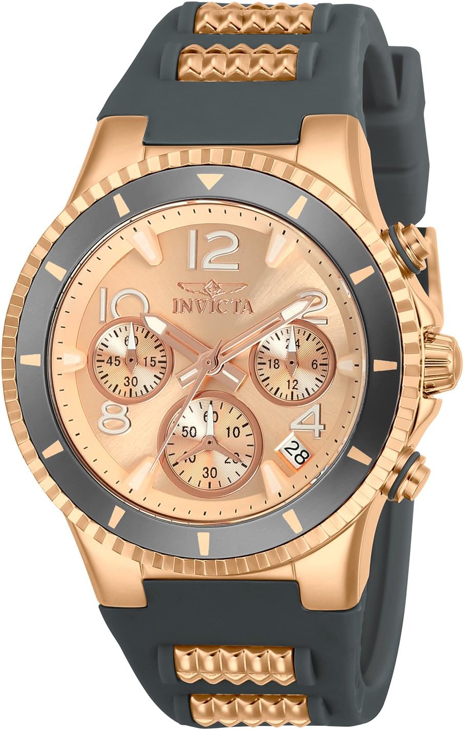 Invicta Women's 24189 BLU Analog Display Quartz Two Tone Watch