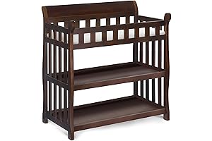 Delta Eclipse Wooden Changing Table with Comfort Pad