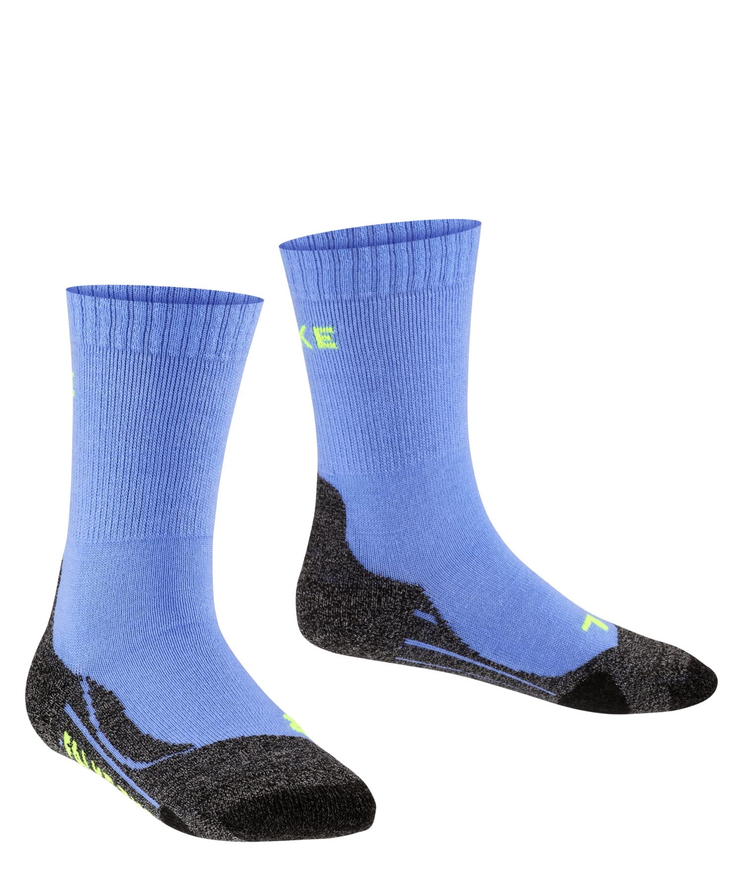 FALKE TK2 K So laine 1 paire, Chaussettes de randonnée Mixte enfant, Bleu Blue Note 6545, 27-30