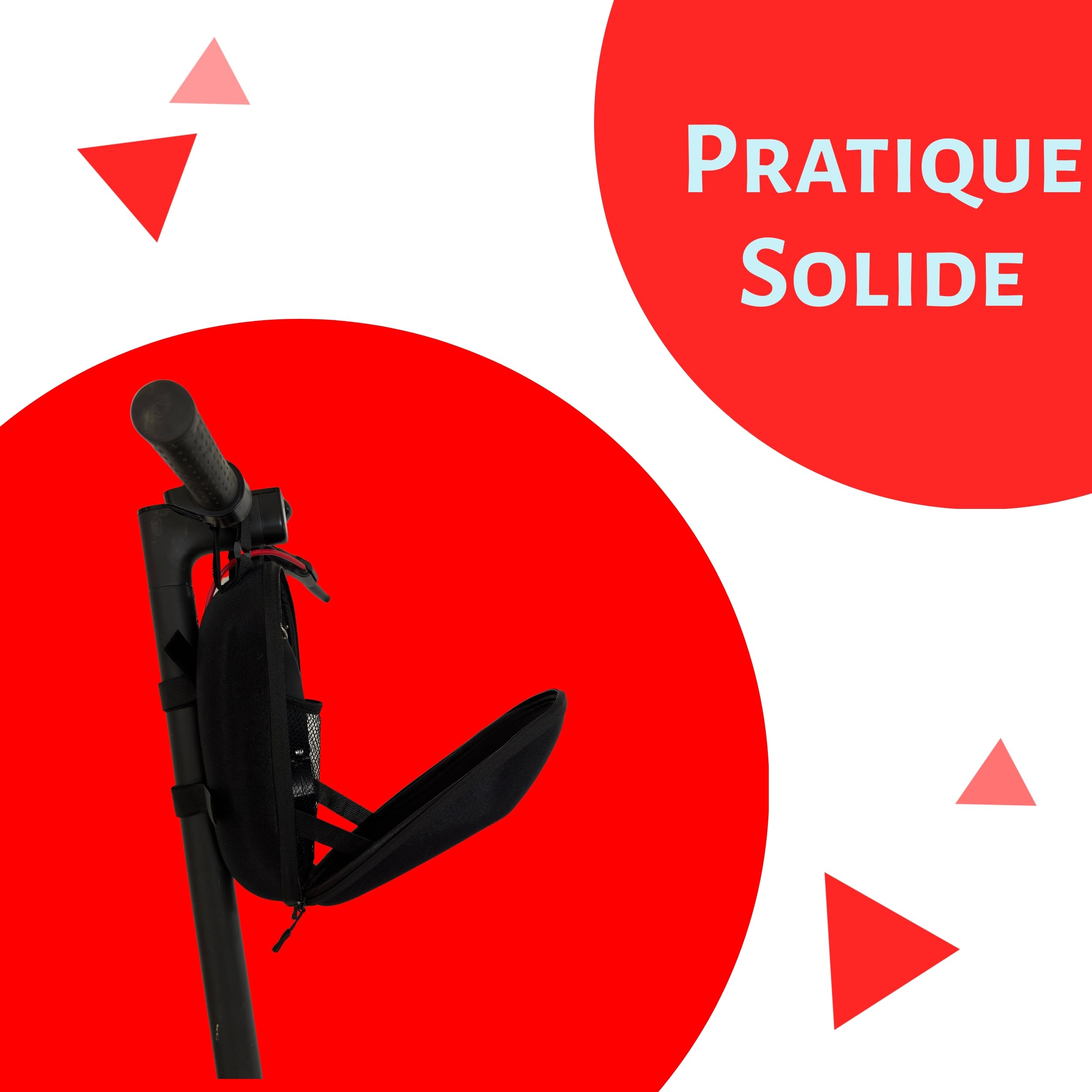 Antirrobo esposas para patinete eléctrico de bicicleta scooter con sus 3 llaves y su bolsa de almacenamiento hermética, cerradura cerradura, candado accesorios
