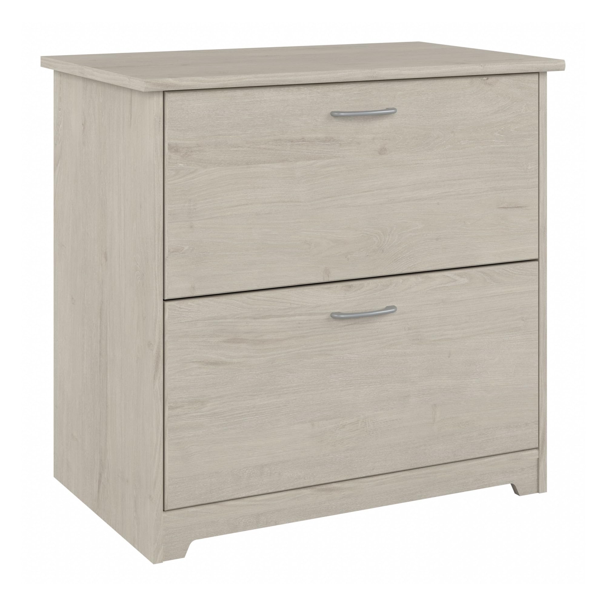 Bush Furniture Cabot 72W Computer Desk with Hutch in White