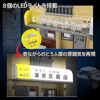 藤原とうふ店 ペール缶とおまけ トミカ×頭文字D】藤原豆腐店プレイセット登場！再現ギミックと