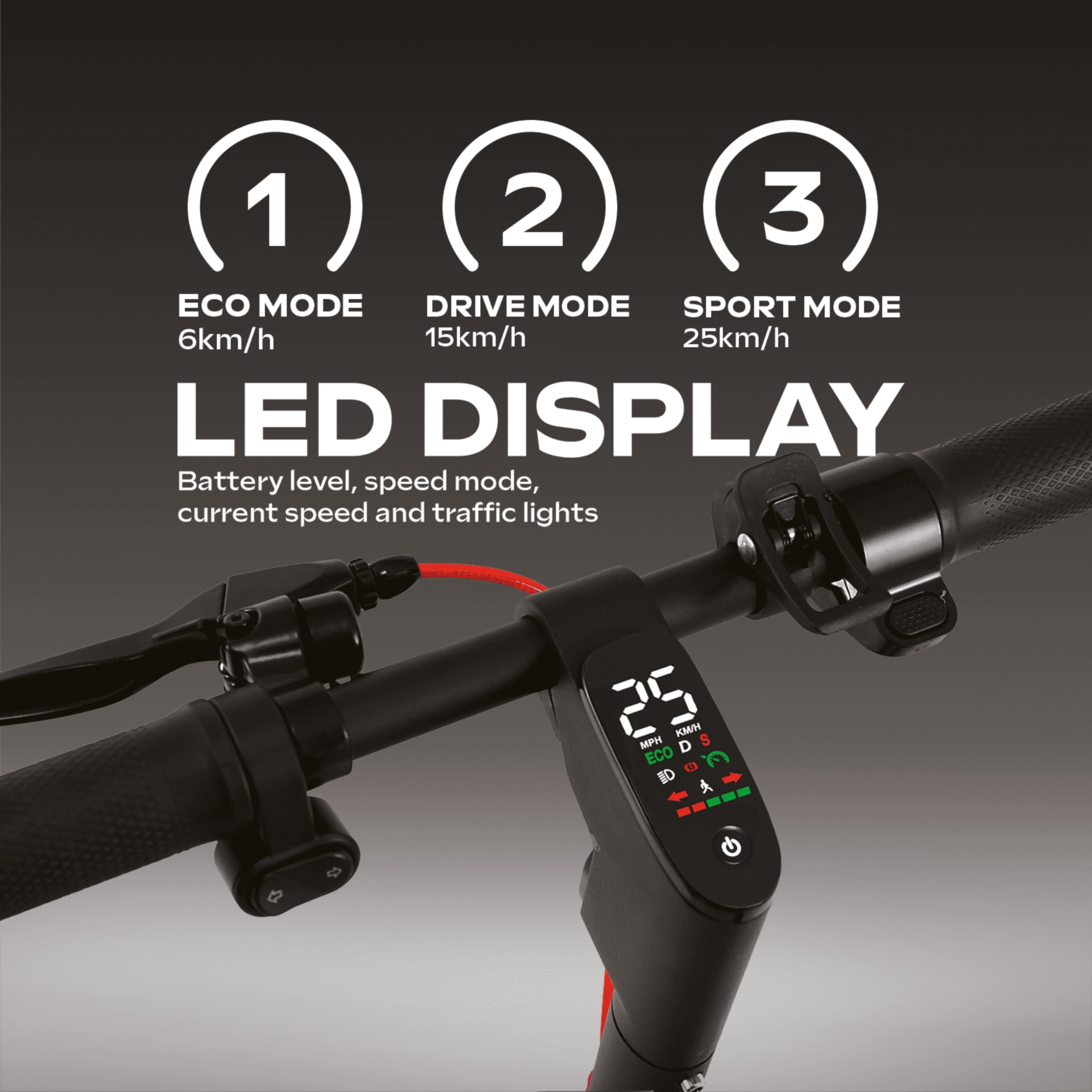 Trottinette Électrique Adulte UrbanGlide Ride 100 Pro 2 – Autonomie Jusqu'a 30 km - Pneu 10" - Batterie 42V - Poids 15Kg