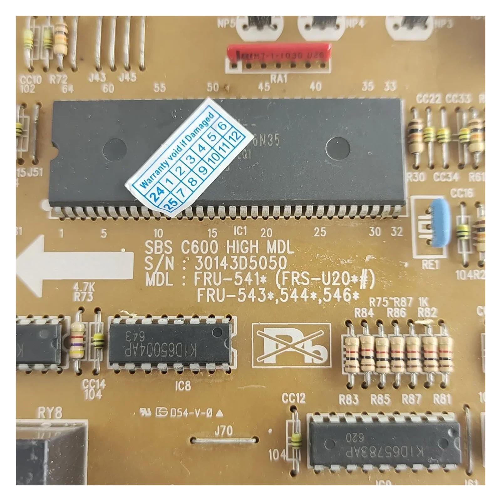 Scheda Computer For Frigorifero Utilizzata Da WZ, Compatibile Con Siemens