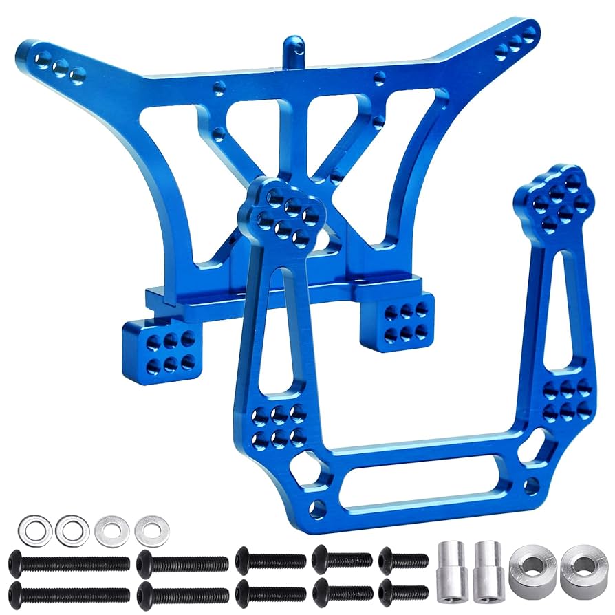 Amazon.com: CrazyHobby Aluminum Front & Rear Shock Tower Set