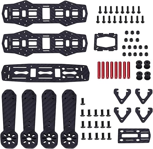Miniatura 3 de 250MM Quadcopter FPV Avión Drone Frame Kit RC Accesorios para QAV250 Mobile Machine Rack (fibra de carbono)