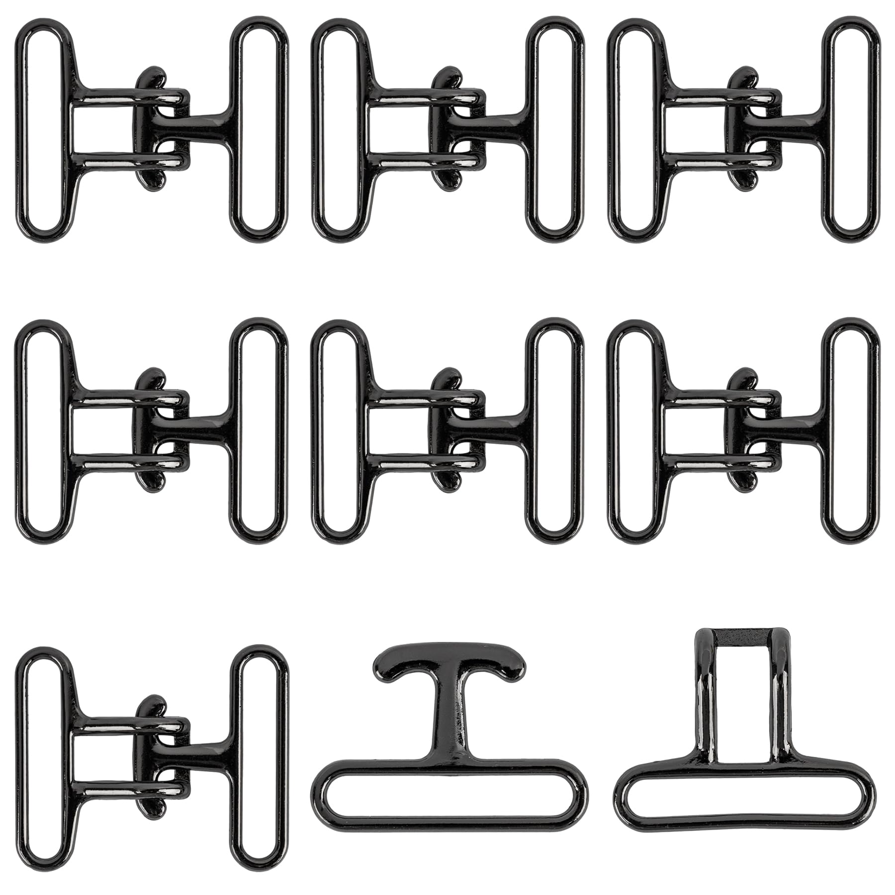 Framendino, Cinch Belt Buckle Surcingle Strap Buckles Interlocking Clasp Replacement for DIY Waist Sewing