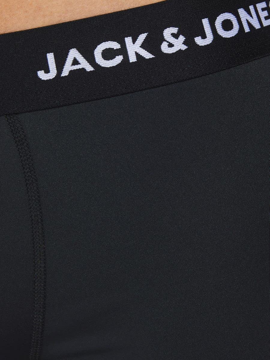 Jack & Jones Jacbase Microfiber Trunks 3-Pack Noos Caleon Boxeur Homme (Lot de 3)