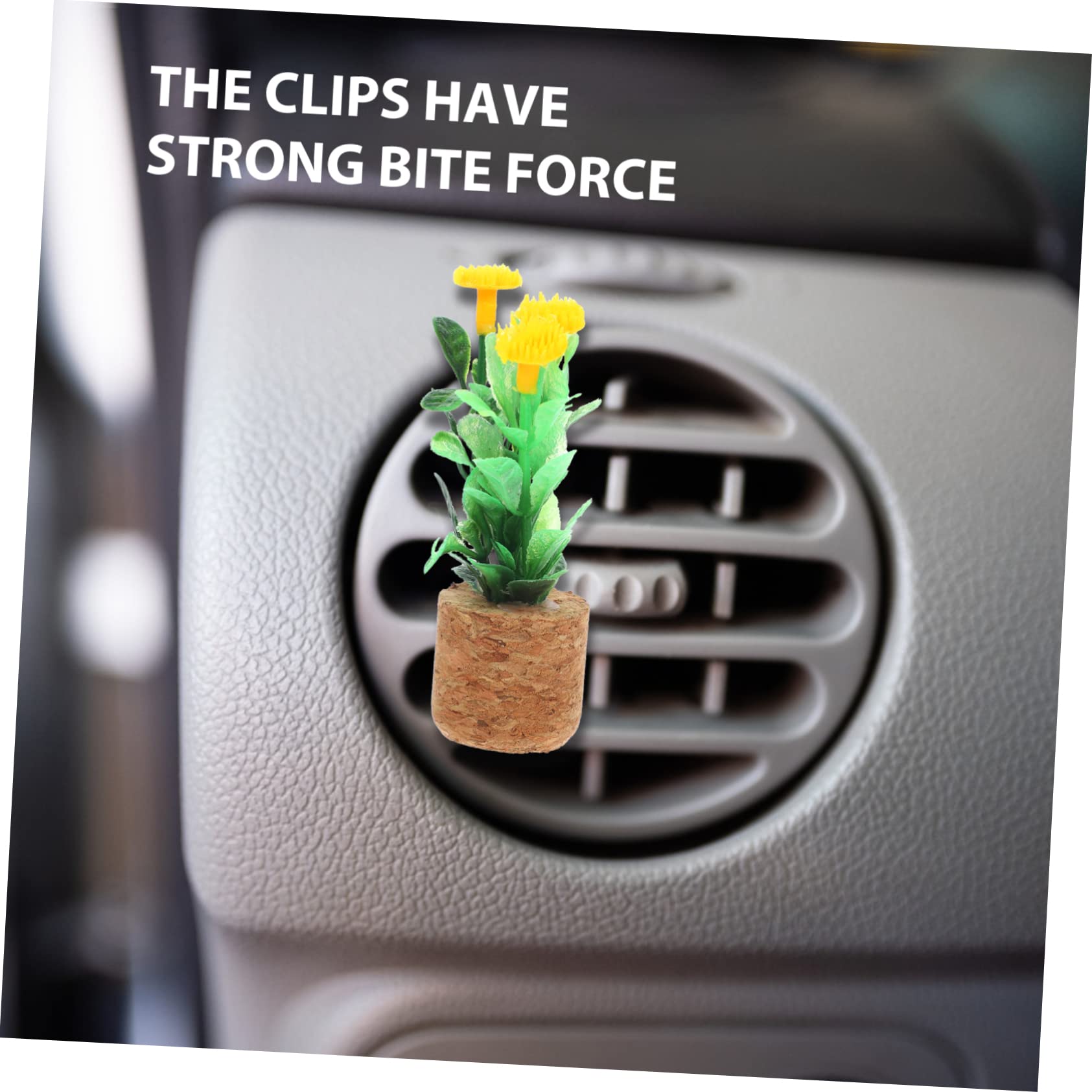5stücke Car Vent Diffuser Clip Mit Simulierten Pflanzen Auto Dekoration Für Innenräume Praktisch Für Auto Büro Und Zuhause Geschenkidee Für Mütter Freundinnen Und Kollegen