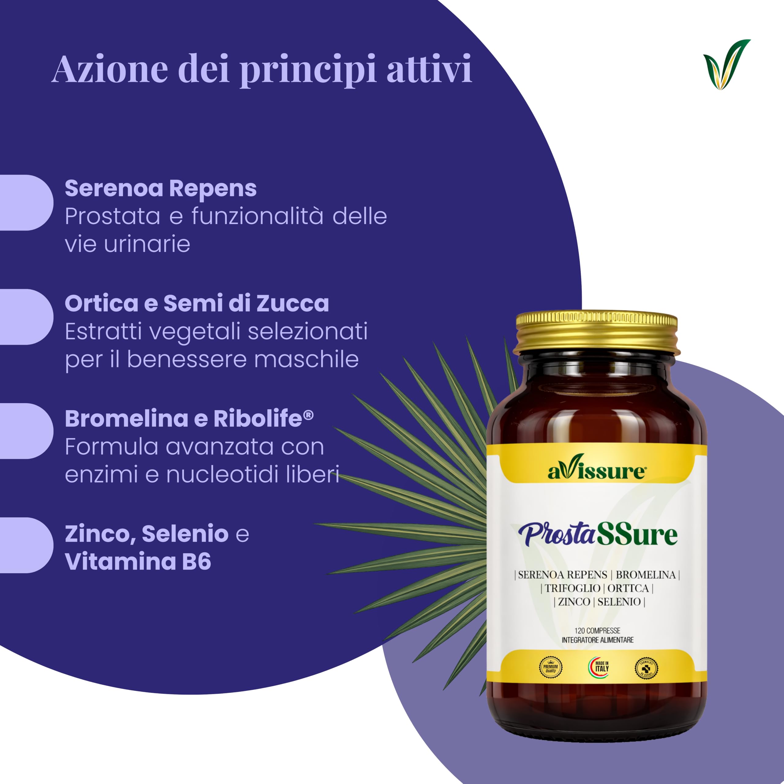 Pacchetto Premium ProstaSSure + Multivitality + Vitamina D3 K2