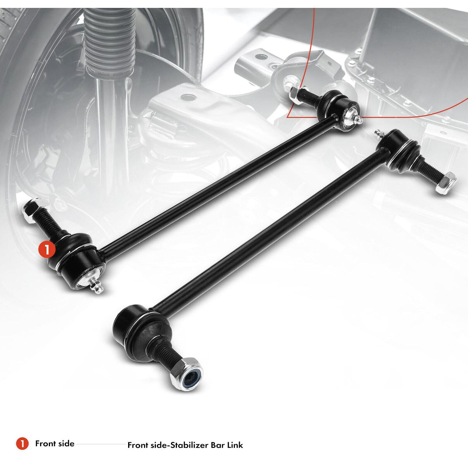 Amazon.com: DAIGANGYAN 2pcs Suspension Right Passenger Left Driver 