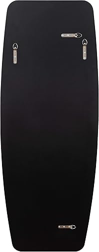 Miniatura 7 de Kate and Laurel Caskill - Espejo rectangular redondeado de tamaño completo para pared, 18 x 48 pulgadas, color negro