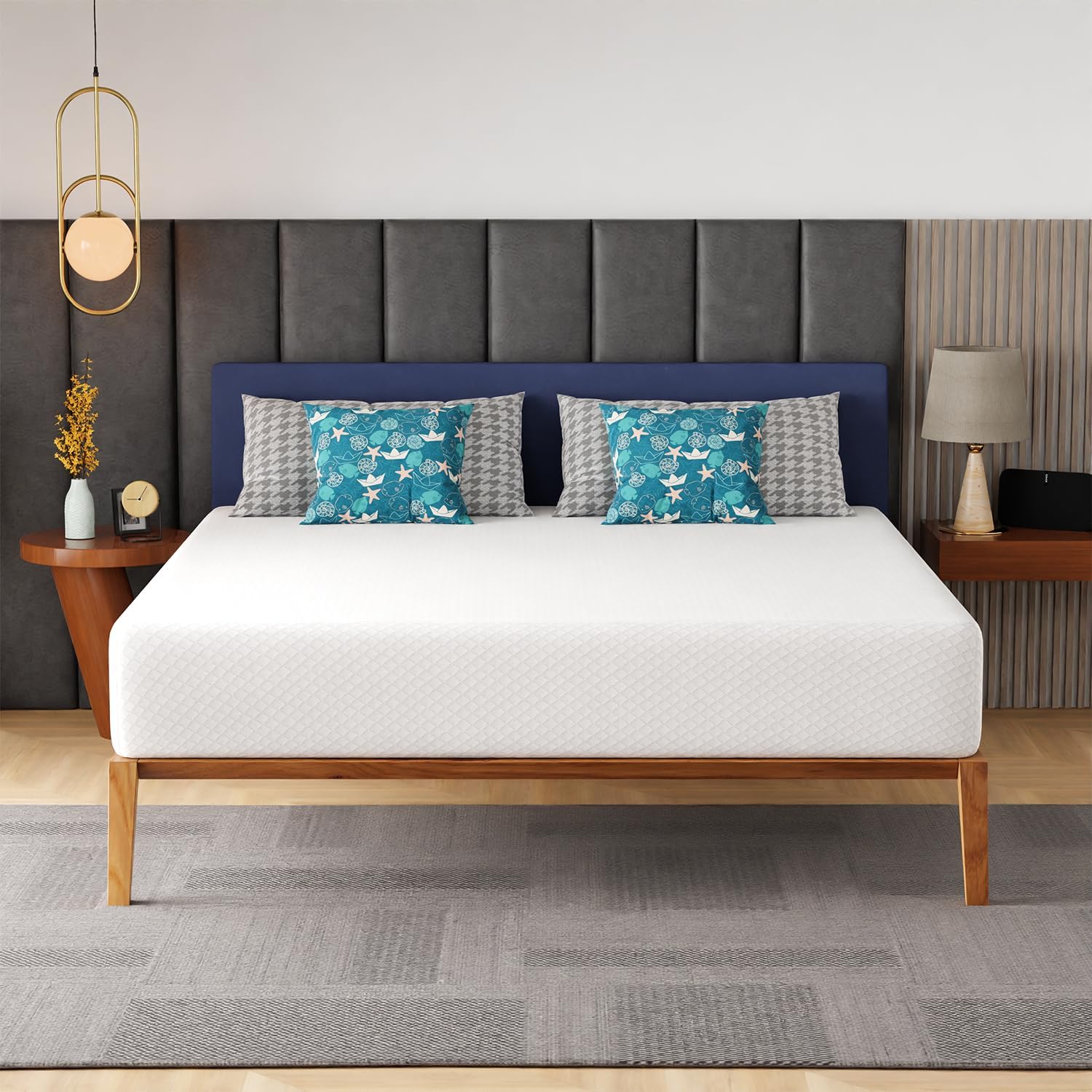FDW 12 Inch Gel Memory Foam Mattress King
