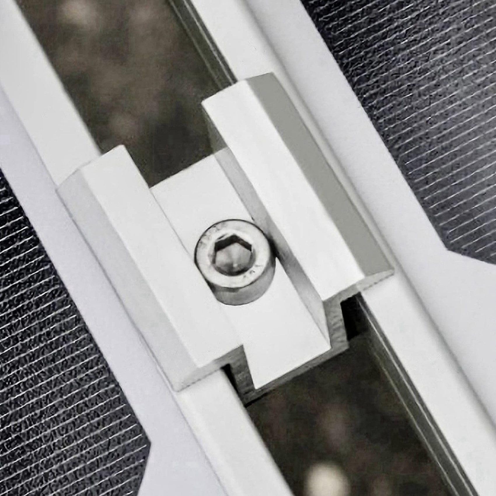 Confezione da 32 Staffe di Montaggio per Solari, Morsetti Terminali per Solari, Morsetti Centrali, per Modulo Solare per Solari Fotovoltaici da 30 mm