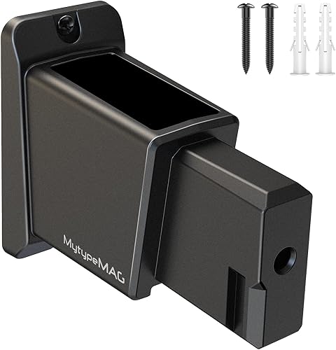 Soporte de pared para pistola con soporte universal para rifle 2235.56, pantalla de montaje en pared AR vertical con material PA sólido que permite