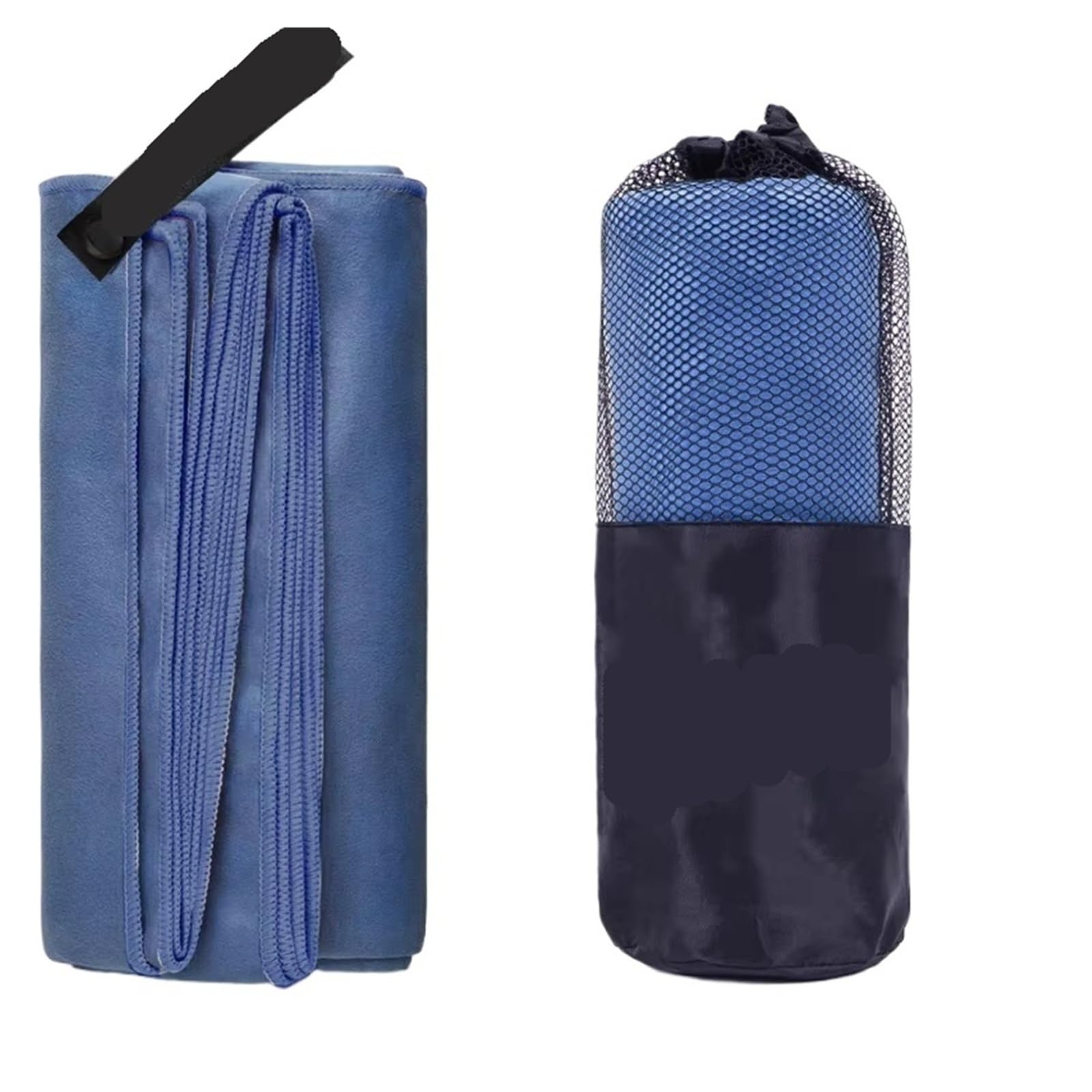 CHTKAGV Quick Dry Beach Towel, Microfiber Travel,Fast Drying Set For Camping, Gym, Sports, Bath(Blue,40x80cm)