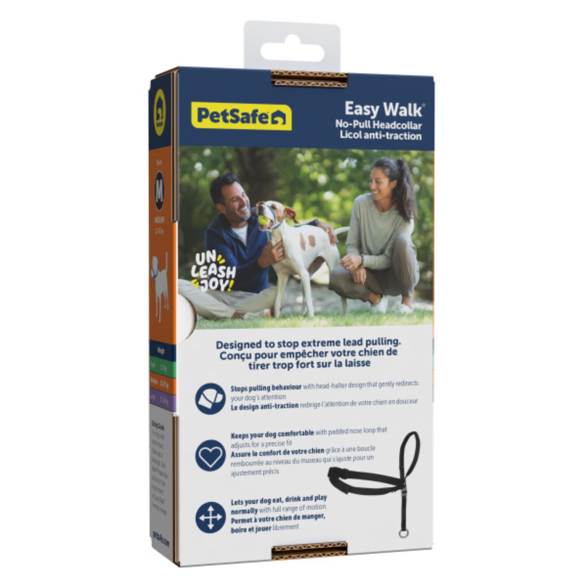 Collar para Perro Premier Easy Walk, Color Negro, Talla M