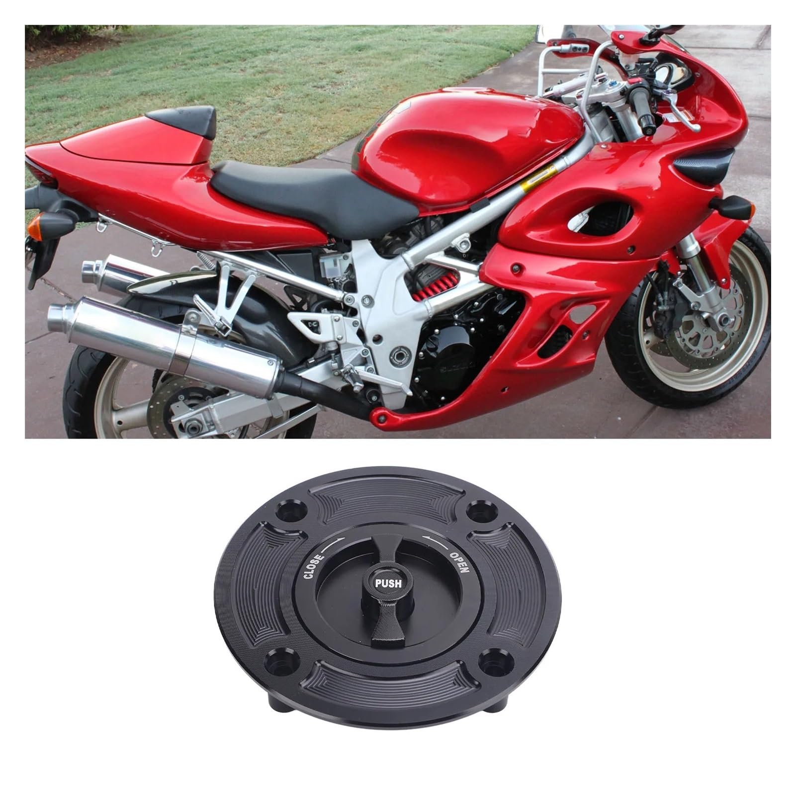 Tappo Serbatoio Tappo Del Serbatoio Carburante Per Per Suzuki TL1000S