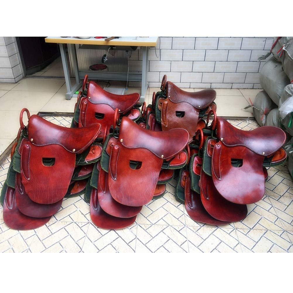 値下げします！！本革製乗馬用サドル、長期在庫につき安価で販売します 