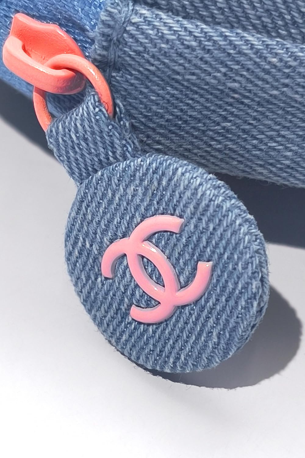 特別限定品 】CHANEL ラ クレーム マン デニム チャーム 巾着 カード